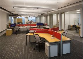 培训教育公司办公室室内装修设计图片