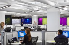 培训教育公司办公室室内装饰效果图片大全