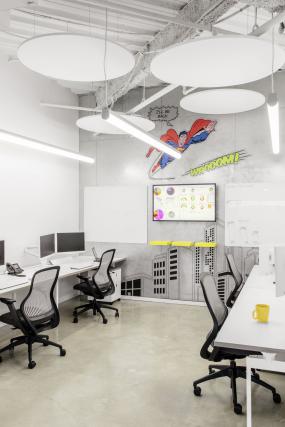 培训教育公司办公室最新室内装饰设计效果图片