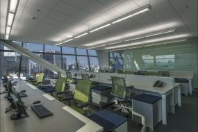 培训教育公司办公室装修室内装饰设计效果图