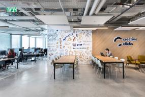 高端互联网公司办公室装修图片