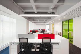 互联网公司办公室设计室内装饰效果图片