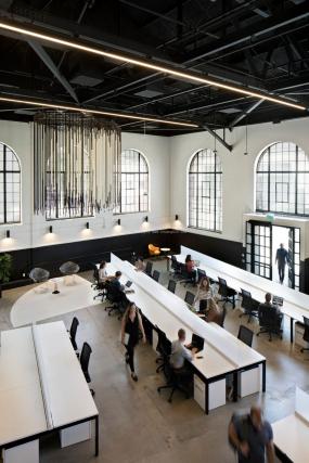 互联网公司办公室装修装潢效果图