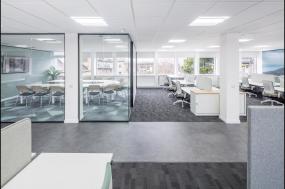 广告公司办公室设计装饰效果图