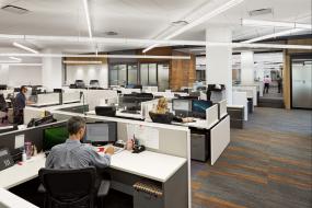 广告公司办公室最新室内装修设计图大全