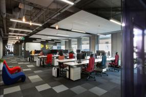 广告公司办公室装饰设计室内效果图片