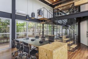 互联网公司办公室装潢效果图片