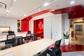 广告公司办公室精装修设计图片