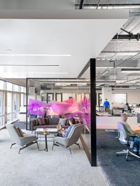 高档广告公司办公室装修图片大全