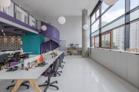 互联网公司办公室装饰室内效果图