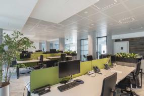 广告公司办公室室内装饰设计效果图