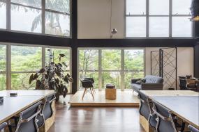 互联网公司办公室装修方案效果图