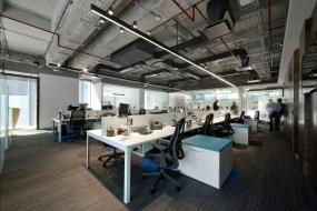 互联网公司办公室设计装修效果图