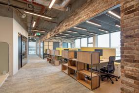 广告公司办公室室内设计装修效果图片大全