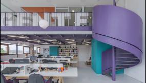 互联网公司办公室装饰设计室内效果图