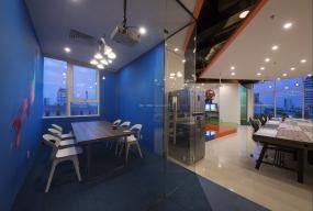 金融公司办公室装饰效果图