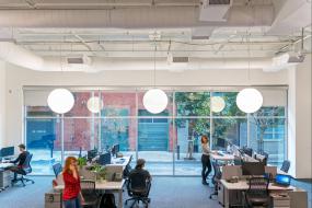 高档金融公司办公室装修效果图