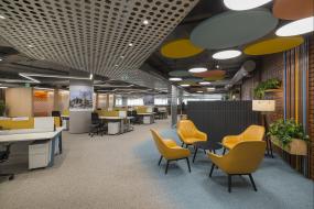 金融公司办公室设计装修效果图片