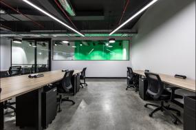 金融公司办公室设计室内装饰效果图