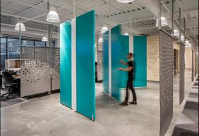 金融公司办公室装饰装修效果图大全