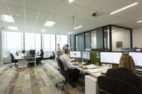 金融公司办公室室内装饰效果图片大全