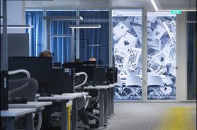 电影公司办公室装潢效果图片