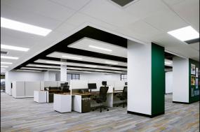 金融公司办公室室内装饰设计效果图片大全