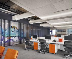 电影公司办公室设计室内装饰图片