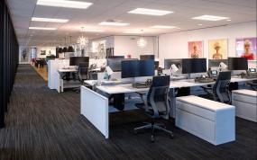 电影公司办公室室内装饰设计图片大全