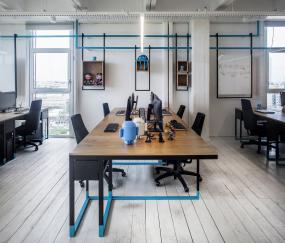 电影公司办公室最新室内装修设计效果图片2018