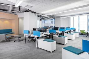 金融公司办公室室内设计装饰效果图赏析