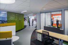 电影公司办公室室内设计装饰效果图