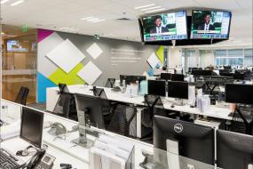 金融公司办公室设计装潢图片