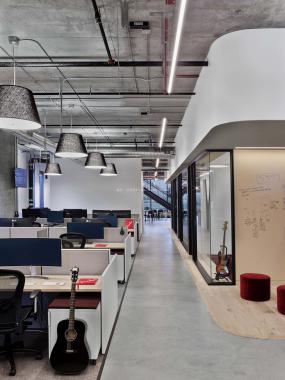 金融公司办公室室内装修效果图