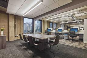 保险公司办公室设计装饰效果图