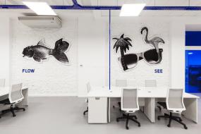 保险公司办公室装潢设计效果图片