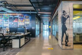 电影公司办公室装饰室内效果图