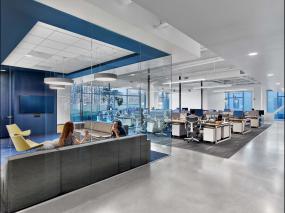 服装公司办公室设计装修效果图片