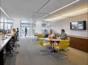 服装公司办公室装饰设计效果图大全