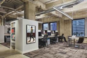 保险公司办公室设计装饰效果图片