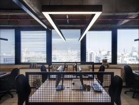 服装公司办公室设计效果图