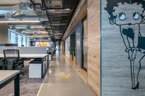 电影公司办公室设计室内效果图