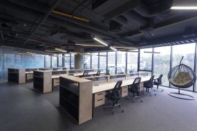 高档服装公司办公室装修图片