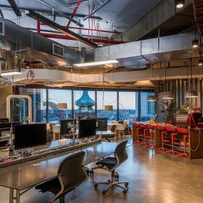 保险公司办公室设计室内装修实景图片