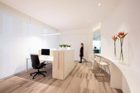 服装公司办公室装修设计效果图大全