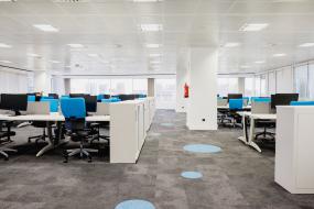 工业风格办公室办公室装修方案效果图