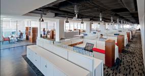 工业风格办公室办公室最新室内装修实景图