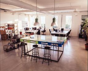 开放式办公室办装修图片