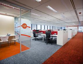 工业风格办公室装饰设计图