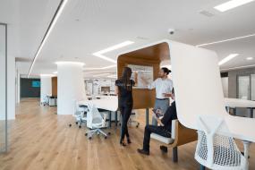 开放式办公室装饰装修效果图大全